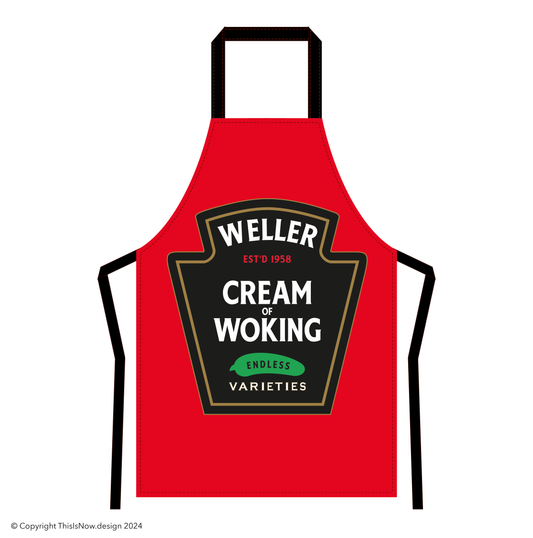 Cream of Woking Apron