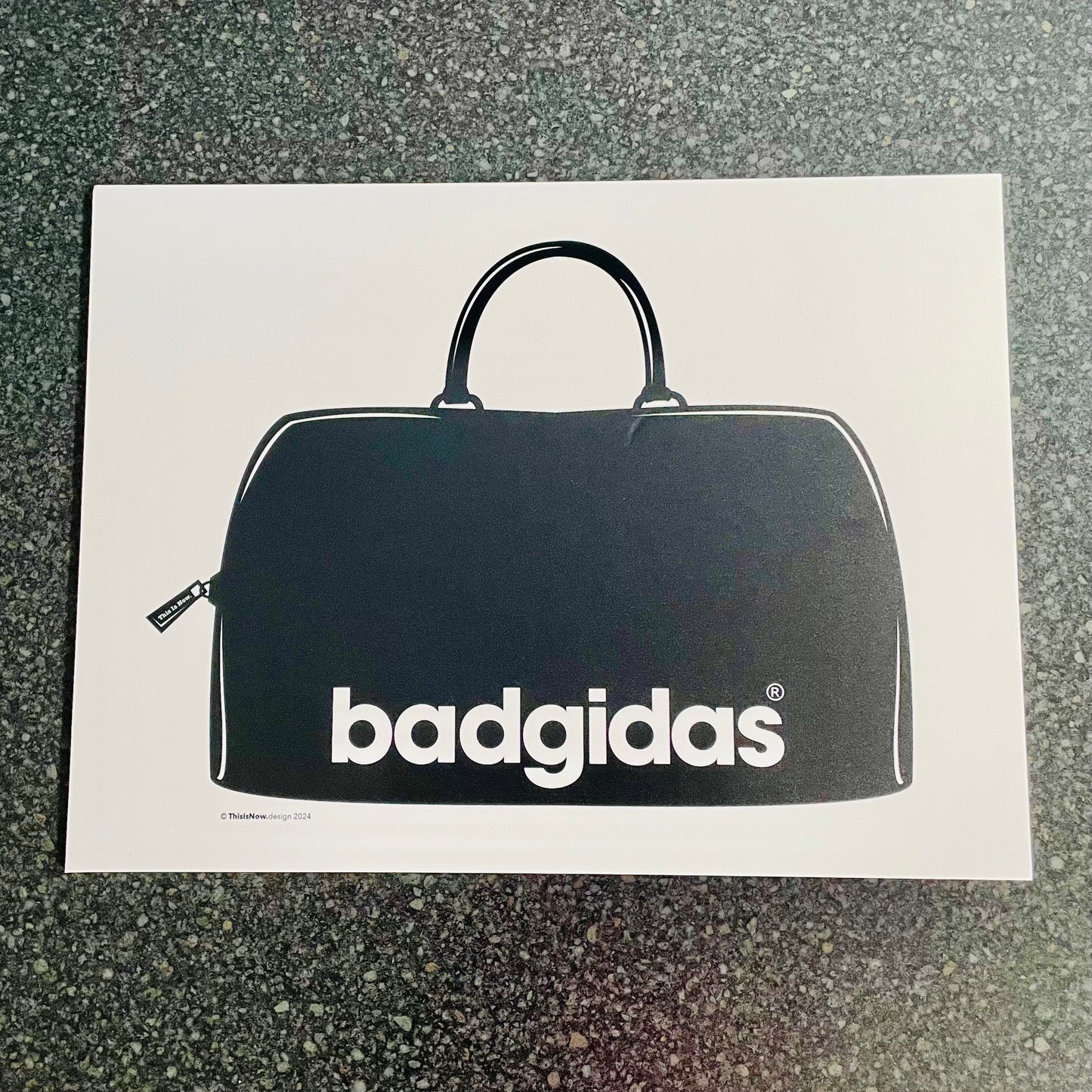 Collector's Display - 'Badgidas' (B) - Free UK P+P