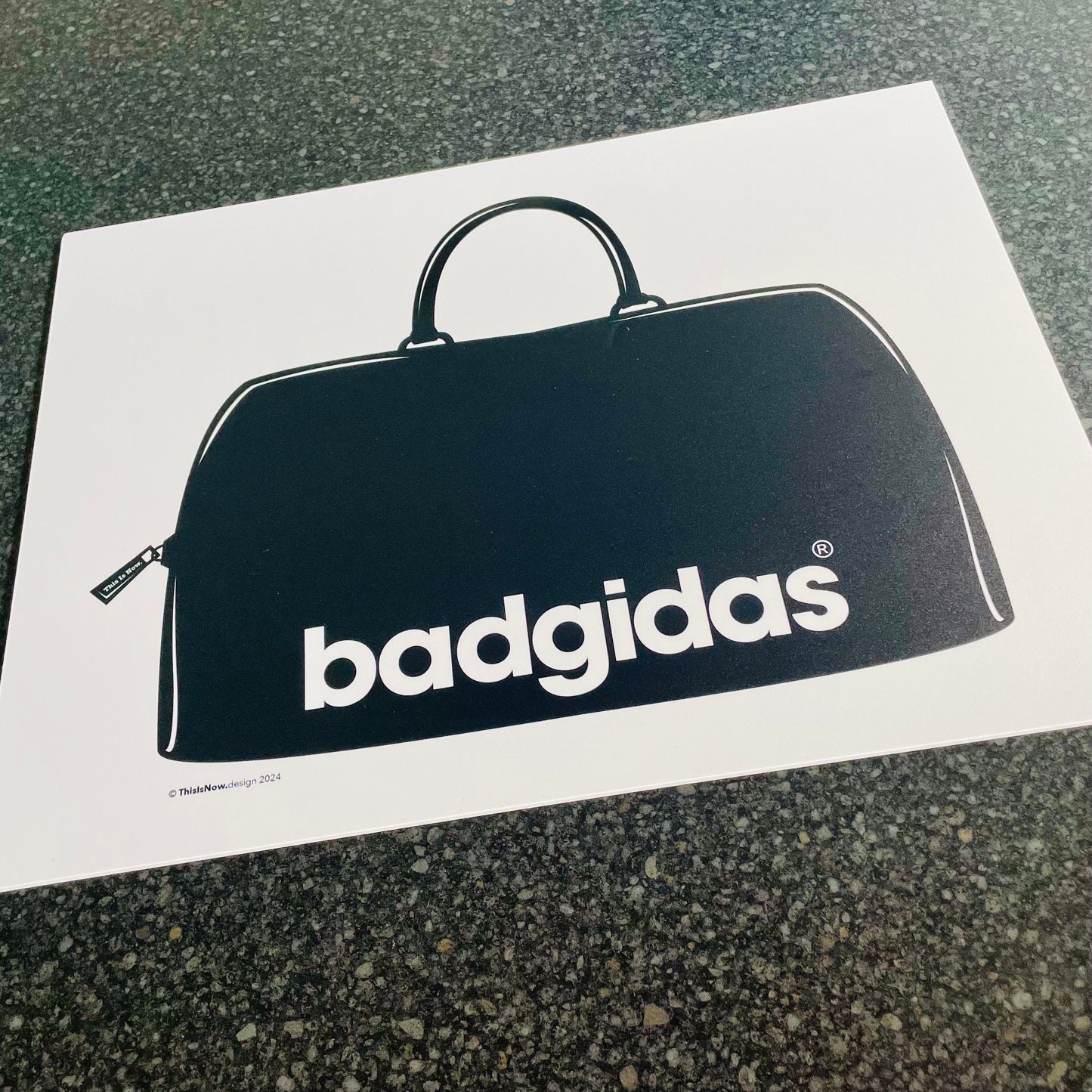 Collector's Display - 'Badgidas' (B) - Free UK P+P