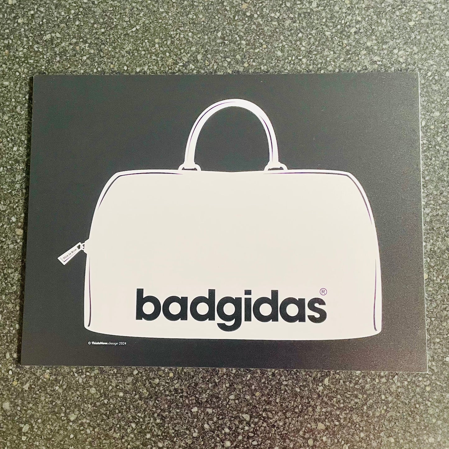 Collector's Display - 'Badgidas' (W) - Free UK P+P