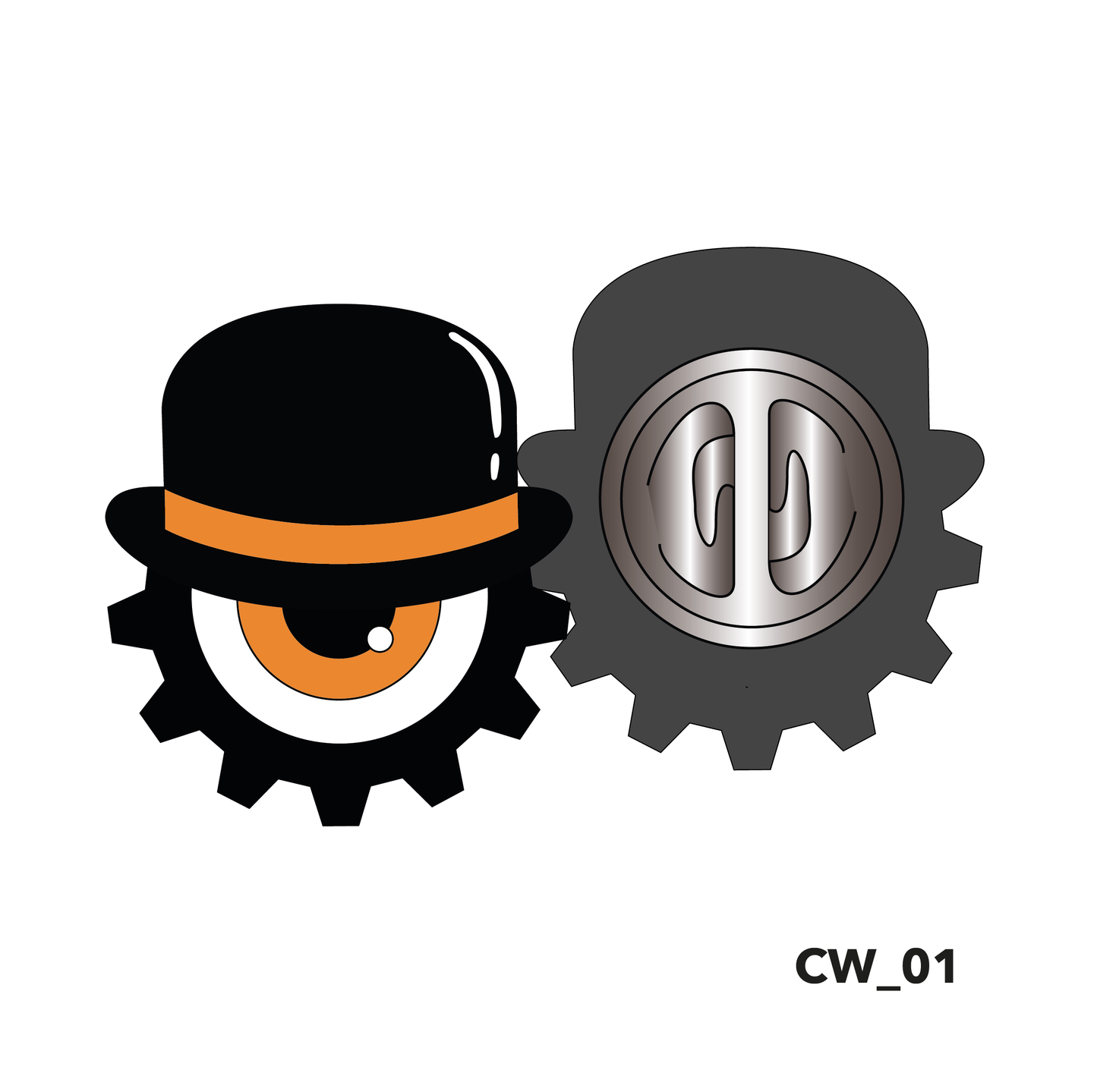 (CW_01) 'Clockwork' Enamel Pin