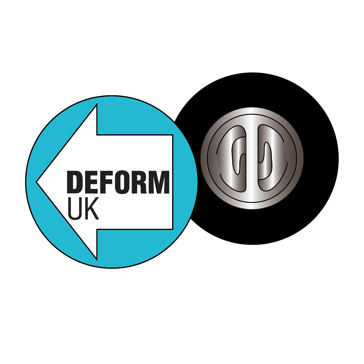 (DEF_UK) 'Deform UK' Enamel Pin