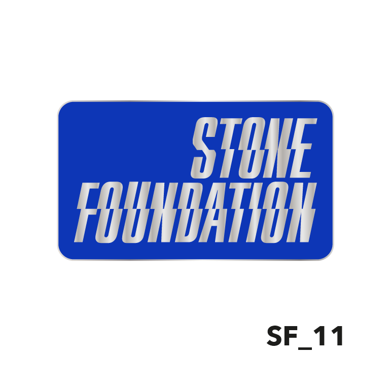 (SF_11) 'Stone Foundation' Enamel Pin