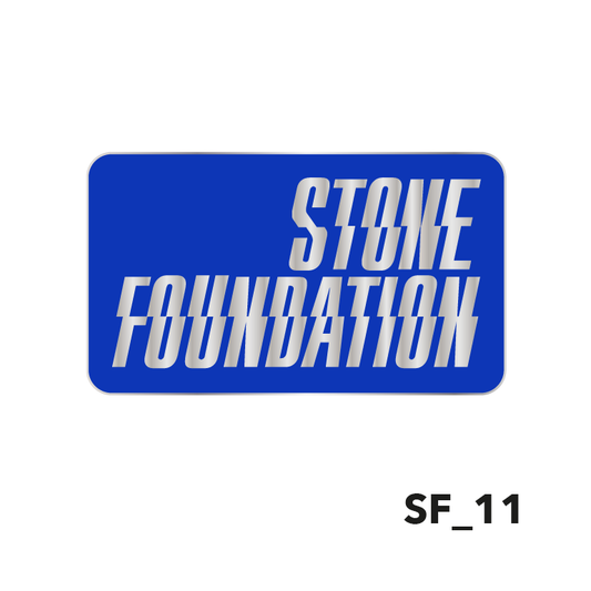 (SF_11) 'Stone Foundation' Enamel Pin