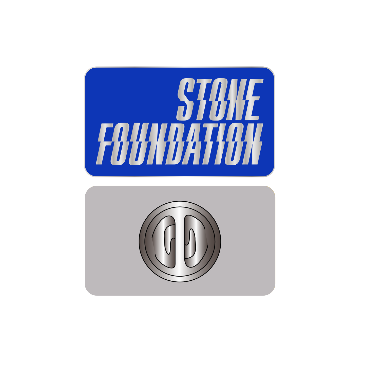 (SF_11) 'Stone Foundation' Enamel Pin