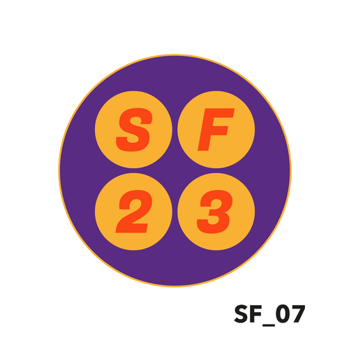 (SF_07) 'SF 23' Enamel Pin