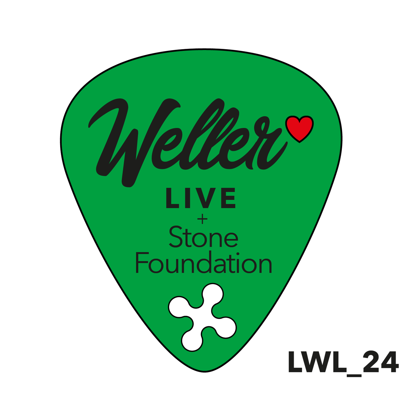(LWL_24) 'Milano '23' Enamel Pin #LoveWellerLive