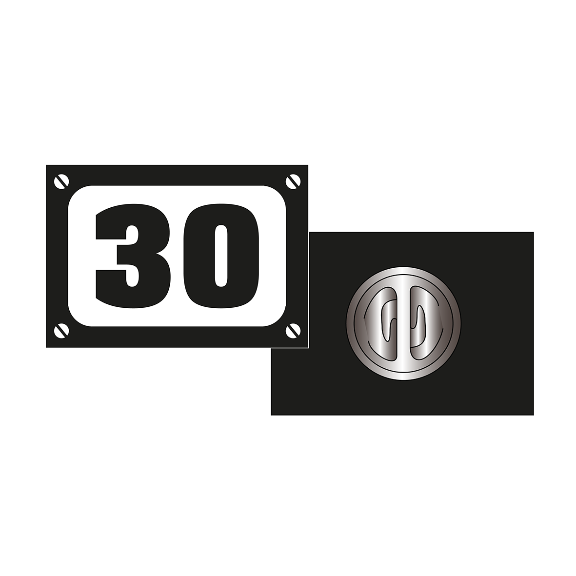 Stanley Road '30' (Soft) Enamel Pin