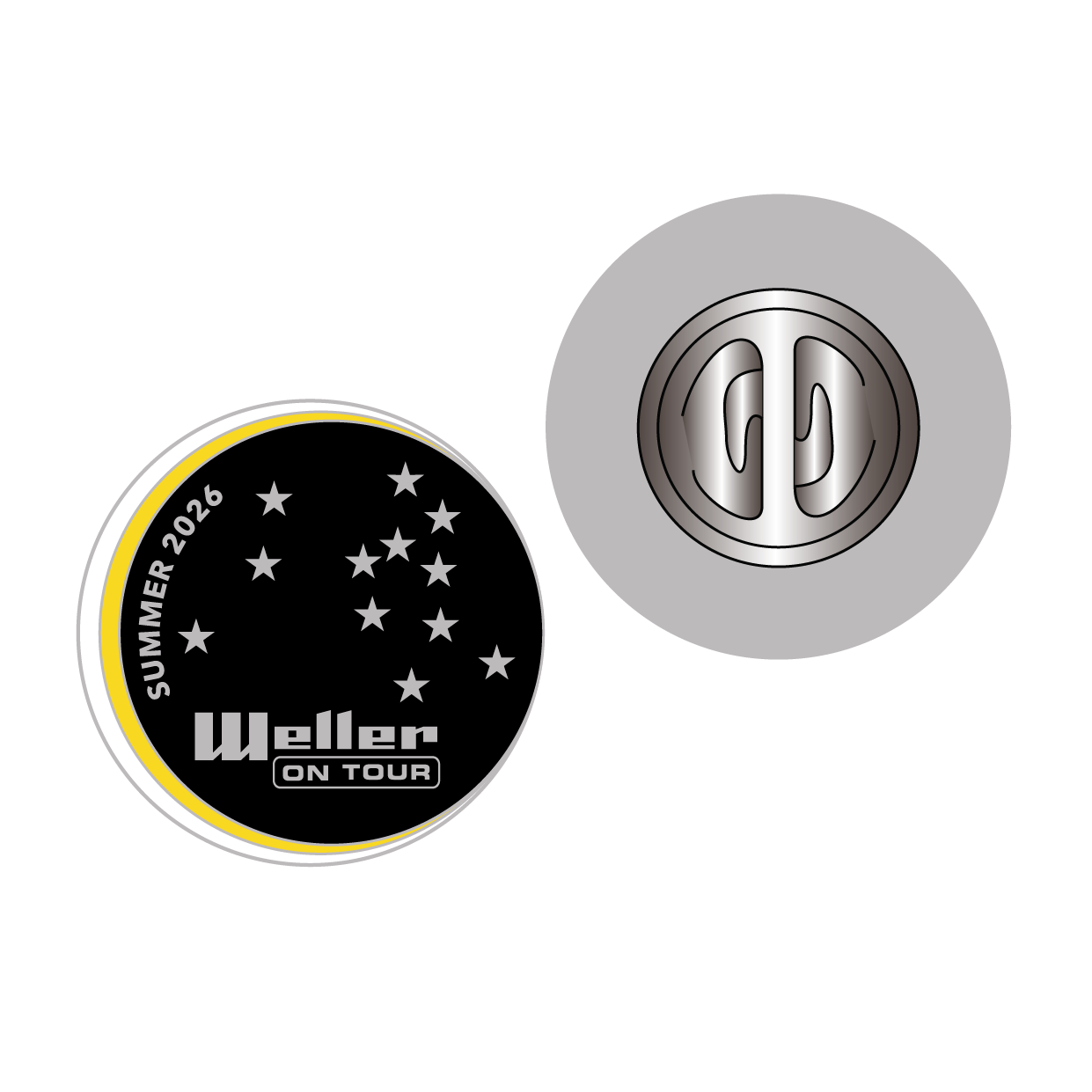 (LWL_34) 'Moon & Stars' Enamel Pin