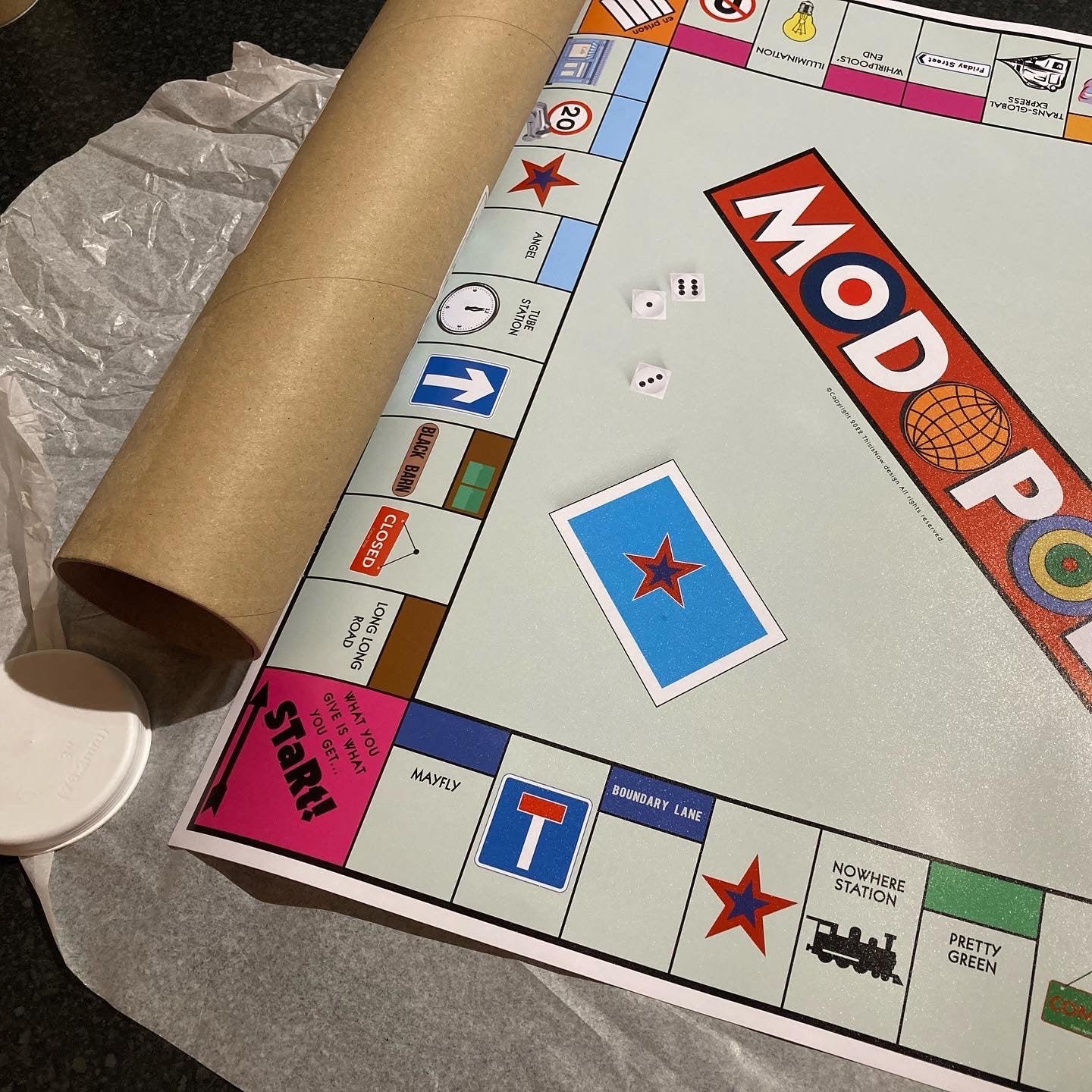 Modopoly Wall Art Poster