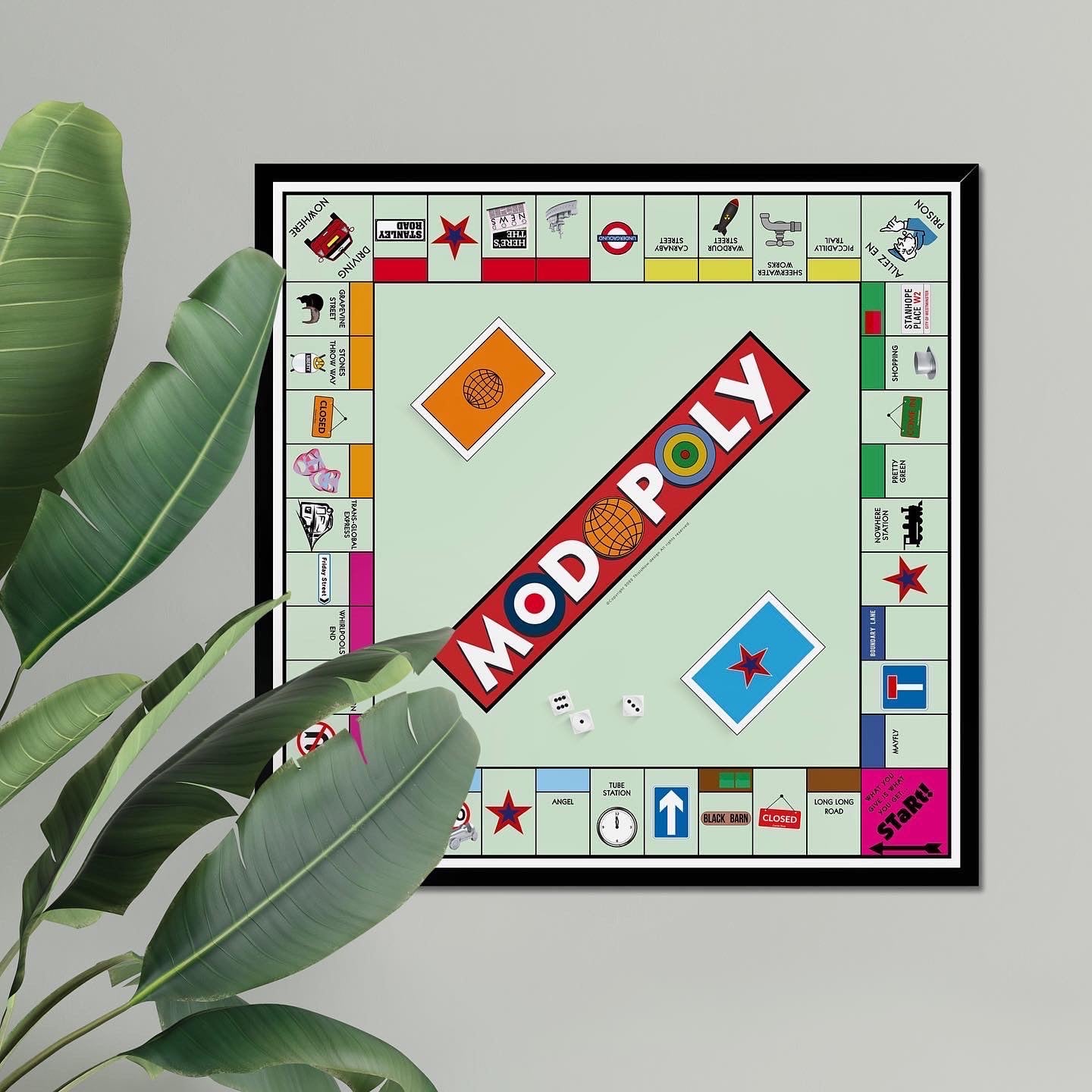 Modopoly Wall Art Poster