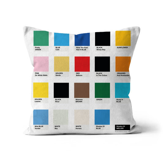 'Shades Of Weller' Cushion