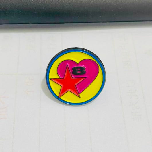 Stanley Road 'Pop' (Soft) Enamel Pin