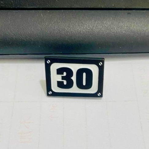 Stanley Road '30' (Soft) Enamel Pin
