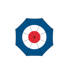 Load image into Gallery viewer, (YEL_04) Target &#39;Folding&#39; #Brella