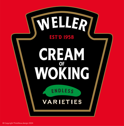 Cream of Woking Apron