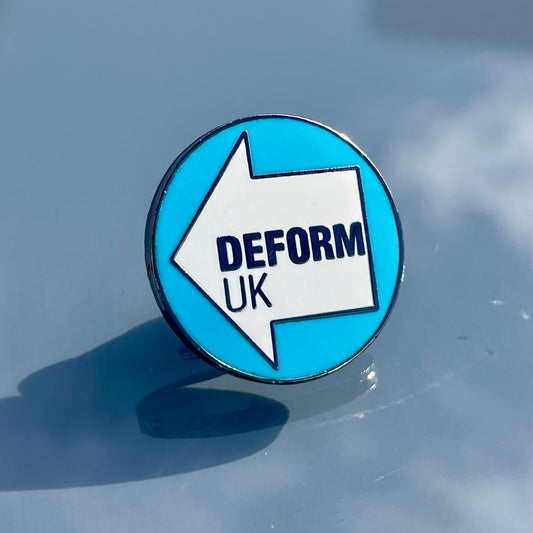 (DEF_UK) 'Deform UK' Enamel Pin