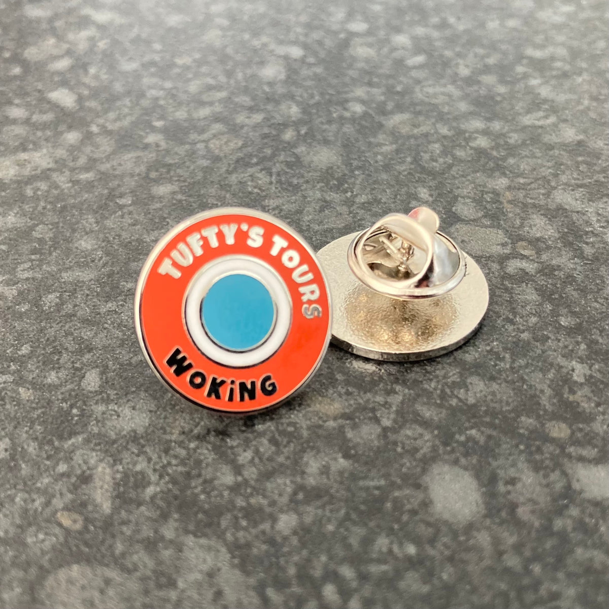 Tuft Pin (S&S_04) Tufty's Tours 'Special' Enamel Pin – This Is Now.design