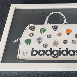 Collector's Display - 'Badgidas' (W) - Free UK P+P