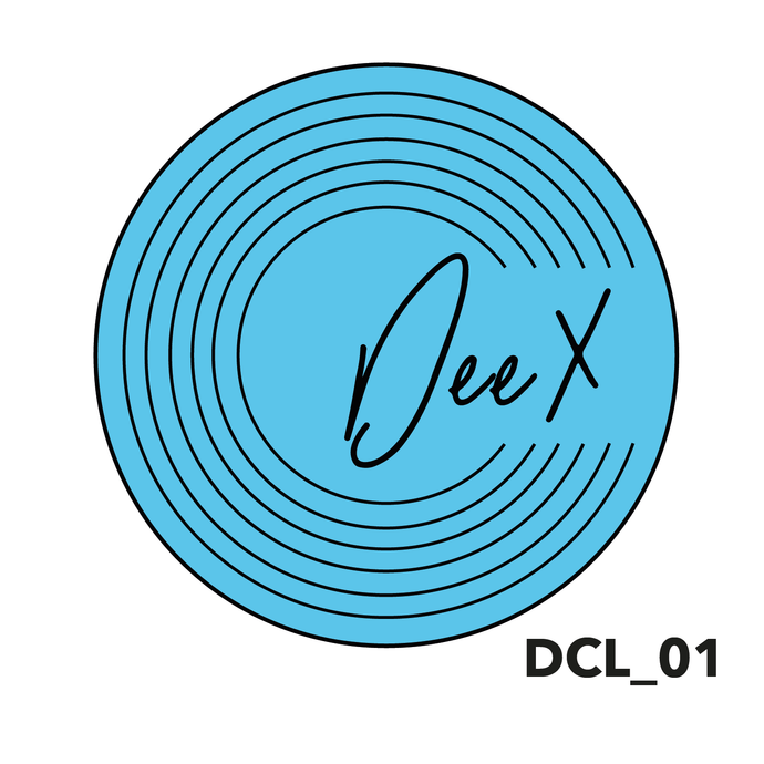 (DCL_01) 'Dee X' Enamel Pin (Blue)