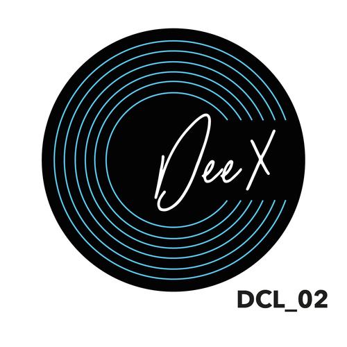 (DCL_02) 'Dee X' Enamel Pin (Black)