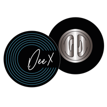 Load image into Gallery viewer, (DCL_02) &#39;Dee X&#39; Enamel Pin (Black)