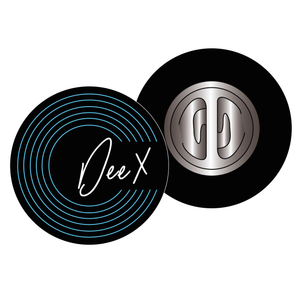 (DCL_02) 'Dee X' Enamel Pin (Black)