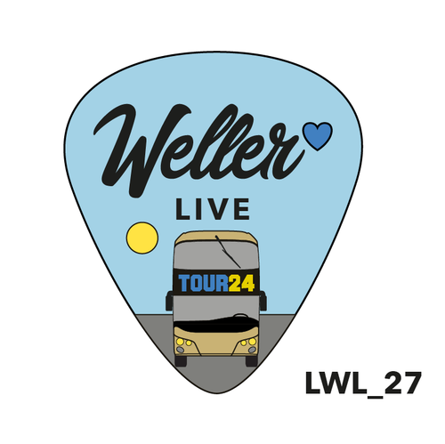 (LWL_27) 'TOUR24' Enamel Pin #LoveWellerLive