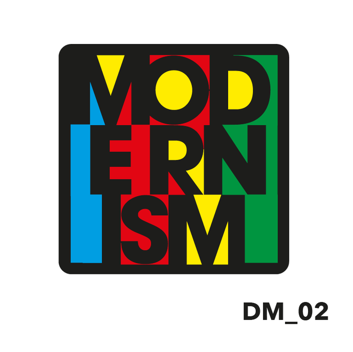 (DM_02) 'Modernism' Enamel Pin