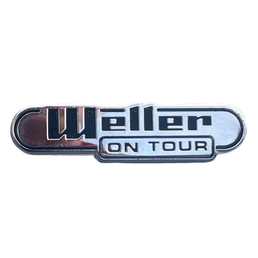 (WOT_02) 'On Tour' Enamel Pin (Silver)
