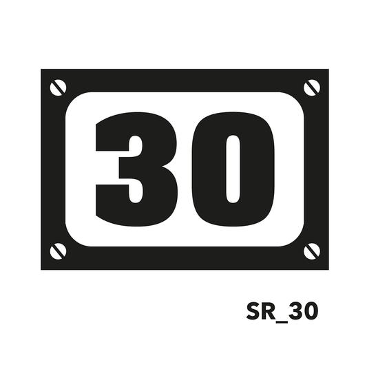 Stanley Road '30' (Soft) Enamel Pin