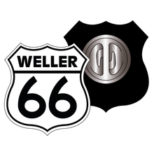 Load image into Gallery viewer, (WEL_66) &#39;Weller 66&#39; Enamel Pin