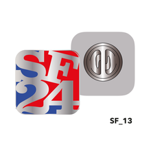 Load image into Gallery viewer, (SF_13) &#39;Silver SF24&#39; Enamel Pin