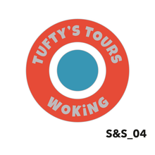 Load image into Gallery viewer, (S&amp;S_04) Tufty&#39;s Tours &#39;Special&#39; Enamel Pin