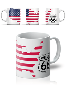 'Weller 66' Map Mug