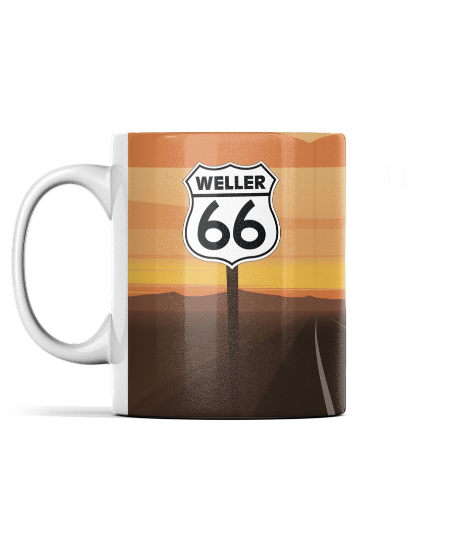 'Weller 66' Sunset Mug