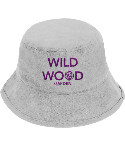 'Wild Wood Garden' (Grey) Bucket Hat
