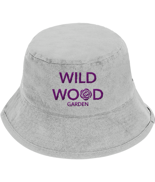 'Wild Wood Garden' (Grey) Bucket Hat