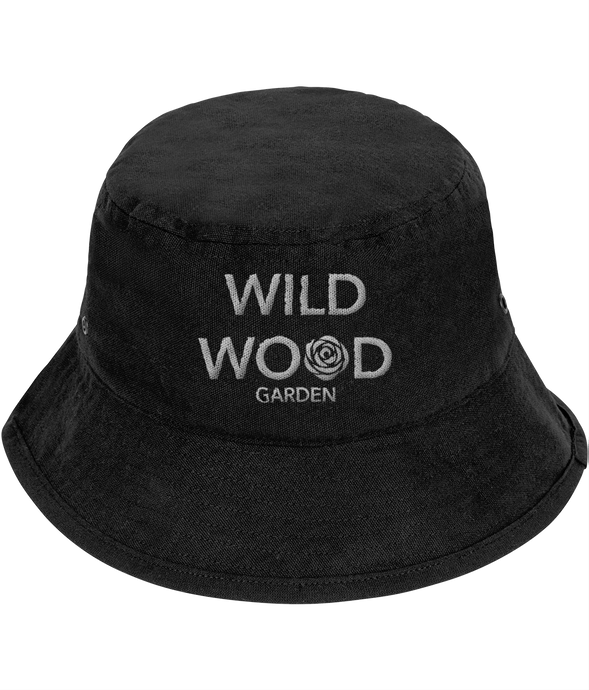 'Wild Wood Garden' (Black) Bucket Hat