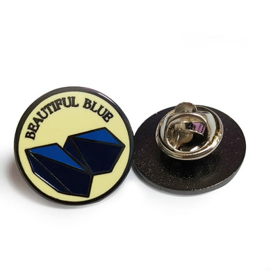 (SP_01) 'Beautiful Blue' Enamel Pin