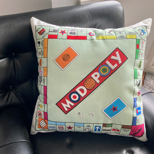 'Modopoly' Cushion