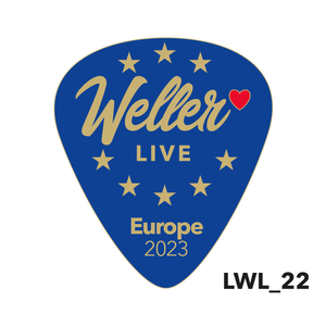(LWL_22) 'Europe '23' Enamel Pin #LoveWellerLive